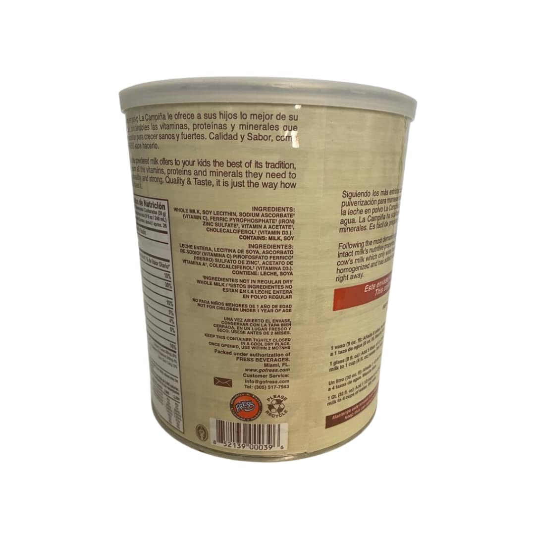 Leche En Polvo La Campi?a - Powdered Milk (1.76 Lb) - Image 3